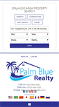 Mobile Screenshot of palmbluerealty.com